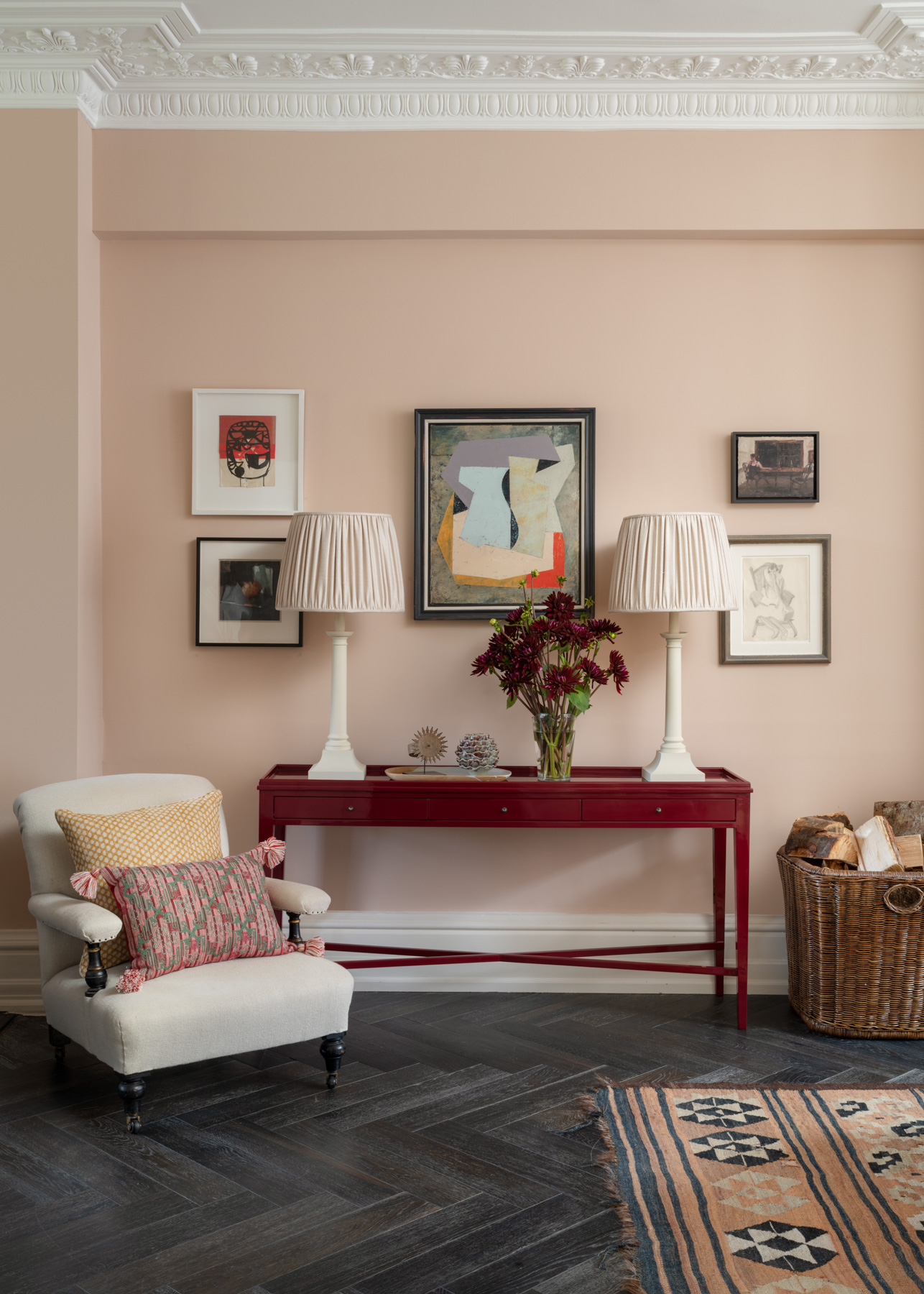 Web - Jessica Buckley - Woodland Gardens Livingroom Chair and Side Unit