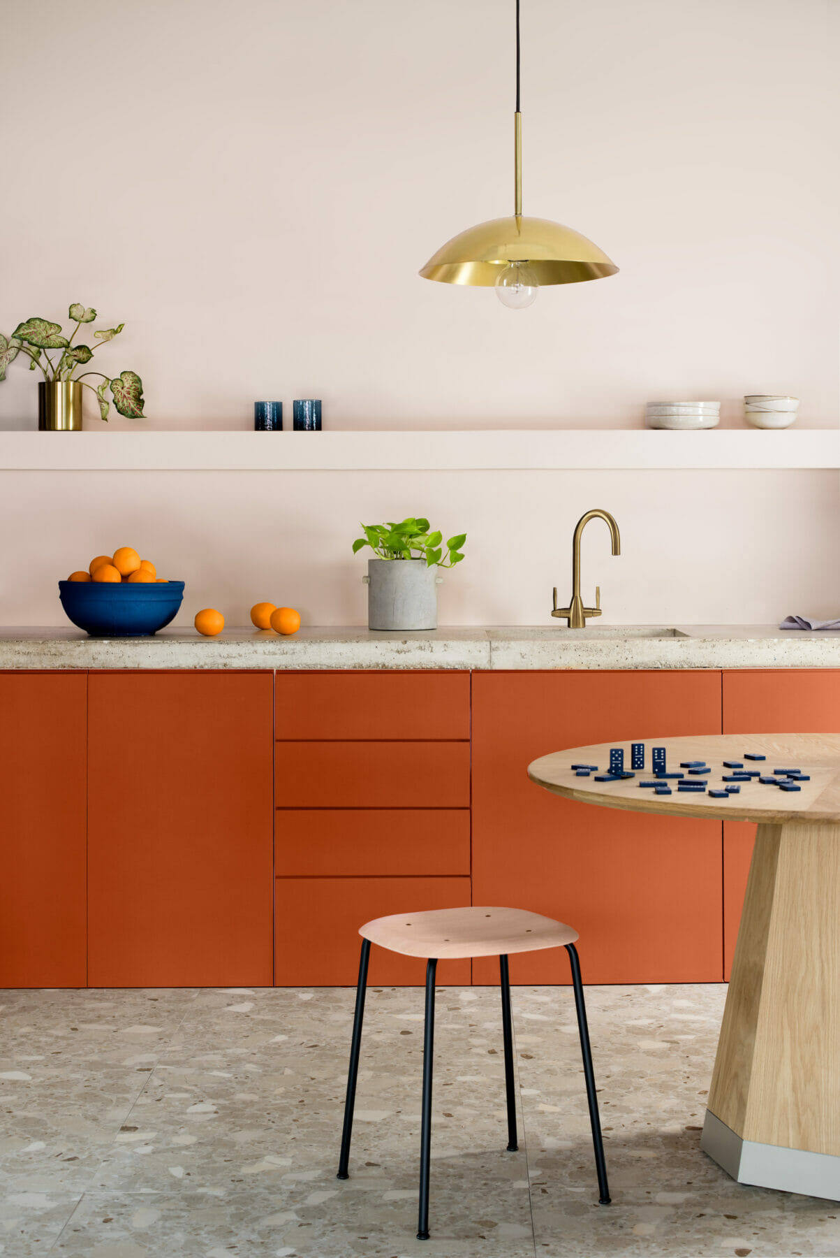 YesColours - Loving Orange, Serene Peach 1Litre paint from £21 (yescolours.com)